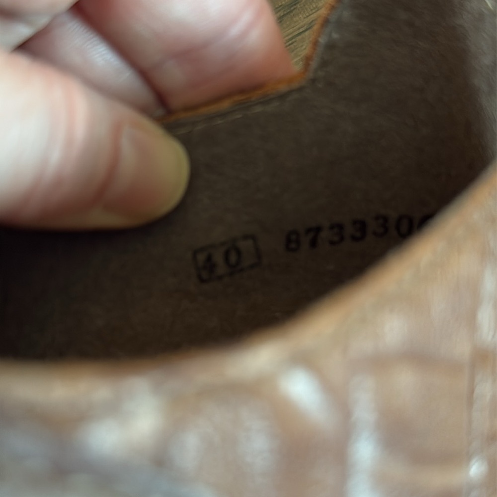 Rieker Brown Quilted Flats - Picture 8 of 8